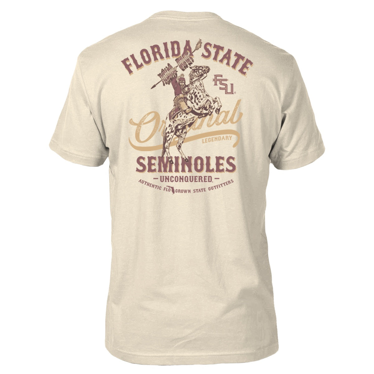 NCAA Florida State Seminoles FloGrown Vintage Mascot Tee
