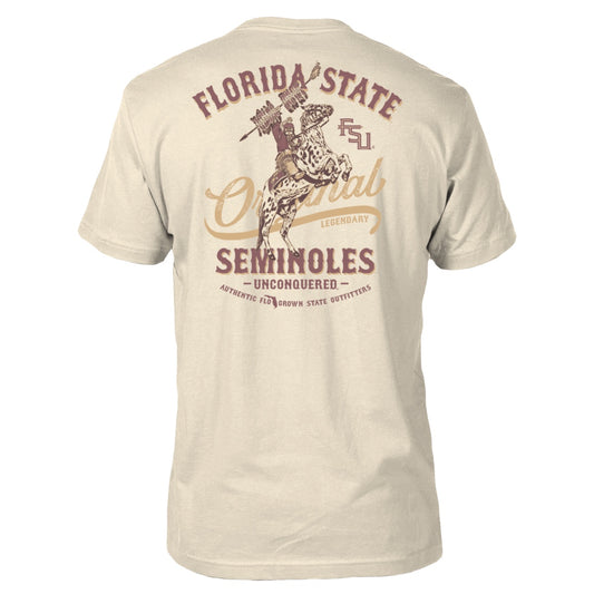 NCAA Florida State Seminoles FloGrown Vintage Mascot Tee