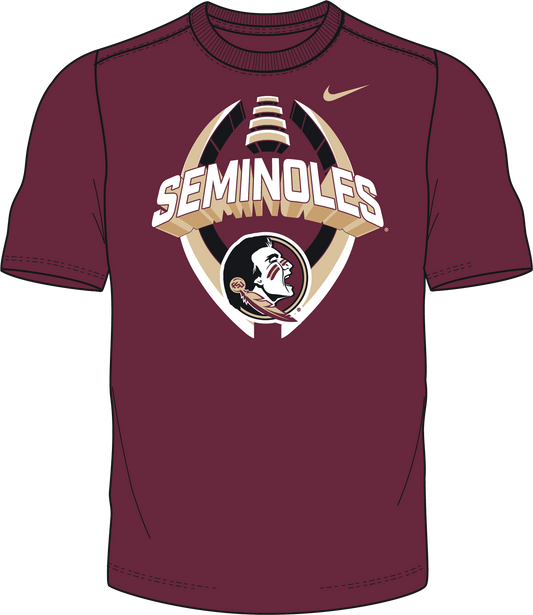 NCAA Florida State Seminoles Nike Men's Legend Football Icon Tee (Garnet)