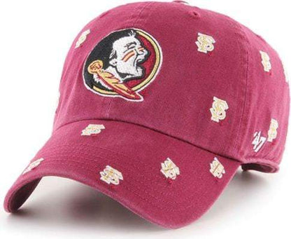 Florida State Seminoles 47' Ladies "FS" Repeater Adjustable Hat - officially licensed fan gear