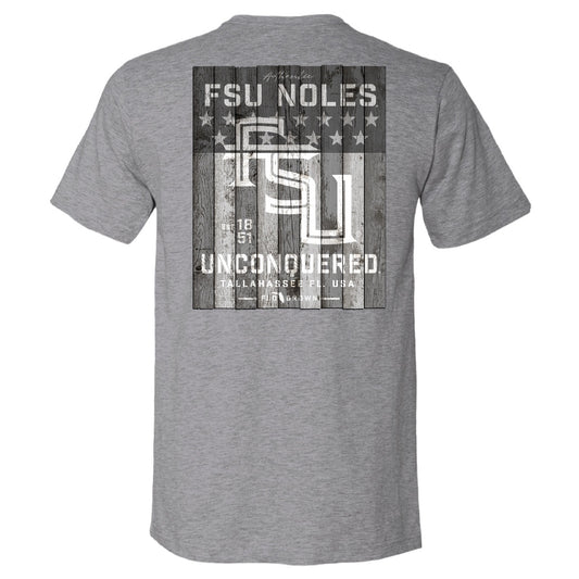 NCAA Florida State Seminoles FloGrown Wood Flag Tee