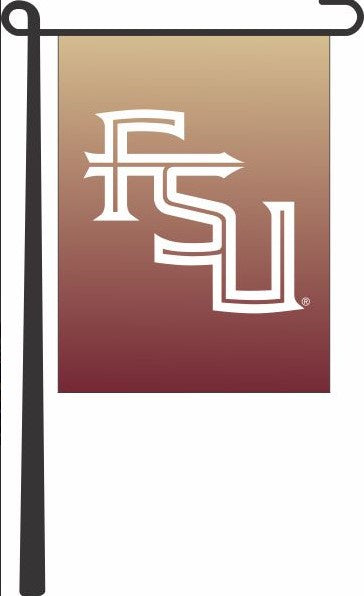 Florida State Seminoles Sewing Concepts Ombre Garden Flag