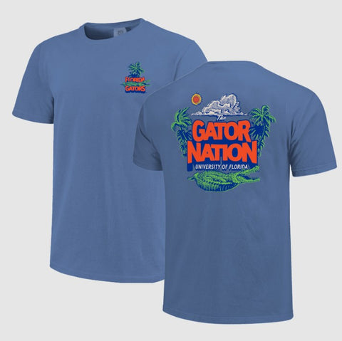 University of Florida Gators Image One Florida Risograph Tee