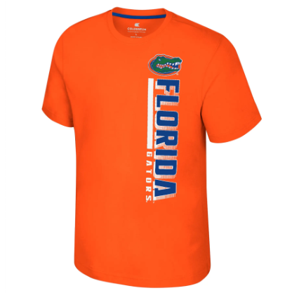University of Florida Gators Colosseum Men's Bar Orange T-Shirt - officially licensed fan gear