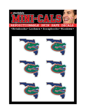 University of Florida Gators Wincraft The State Face Tattoos - officially licensed fan gear