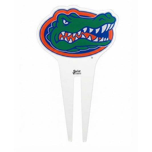 Florida Gator Head Medium Garden Stake