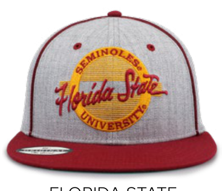 NCAA Florida State Seminoles The Game Original Heather Wool Blend Grey Snapback Hat