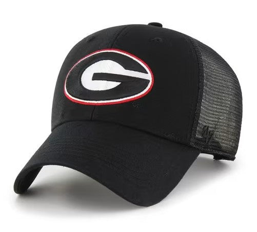 Georgia Bulldogs 47 Brand Men's Black MVP Mesh Hat - officially licensed fan gear