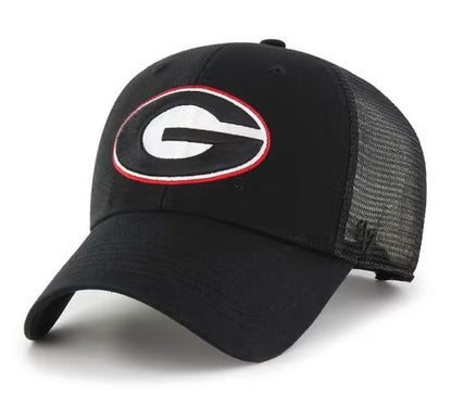 Georgia Bulldogs 47 Brand Men's Black MVP Mesh Hat - officially licensed fan gear