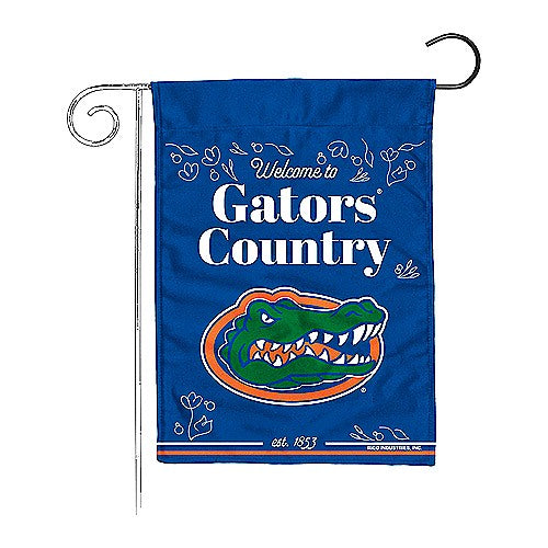 NCAA Florida Gators Rico Welcome to Gators Country 13x18 Garden Flag