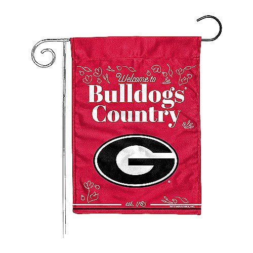 NCAA Georgia Bulldogs Rico Welcome to Bulldogs Country 13x18 Garden Flag