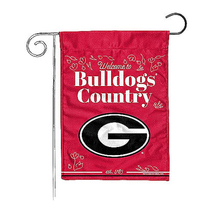 NCAA Georgia Bulldogs Rico Welcome to Bulldogs Country 13x18 Garden Flag