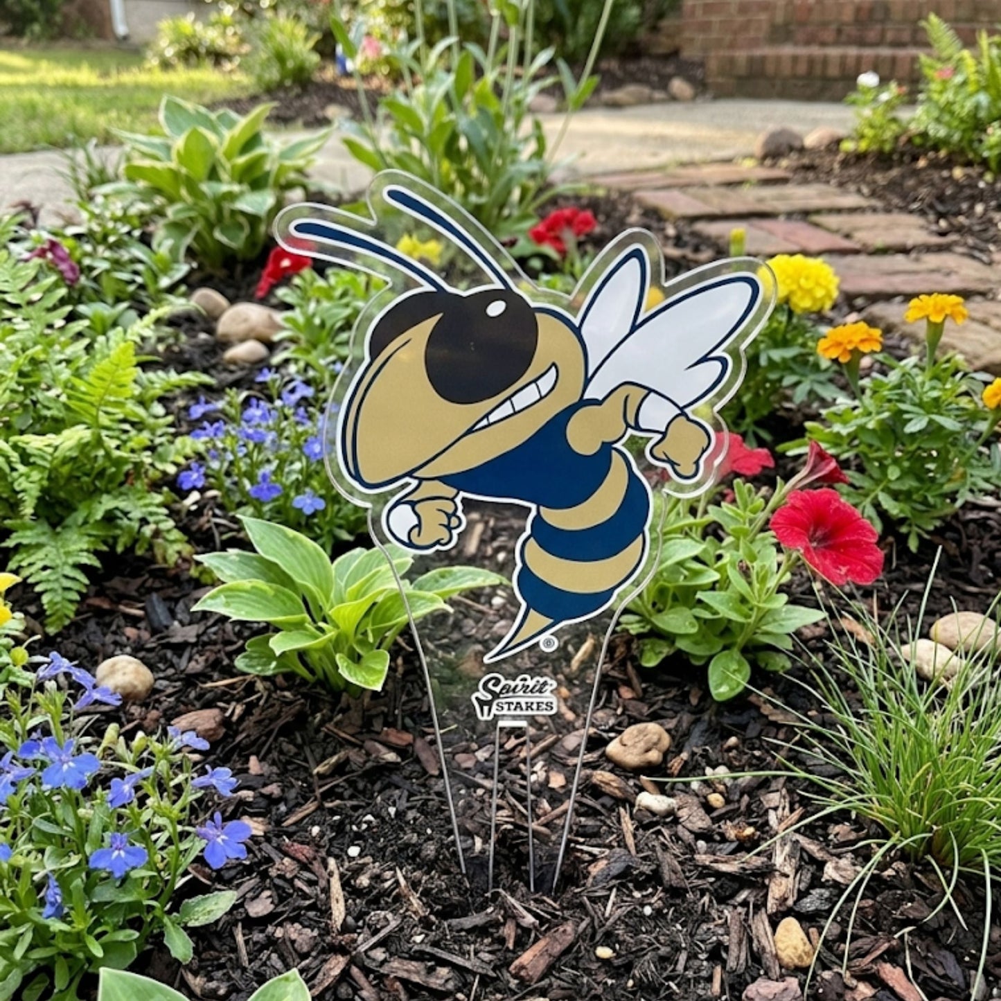 Georgia Tech Buzz Garden Sign