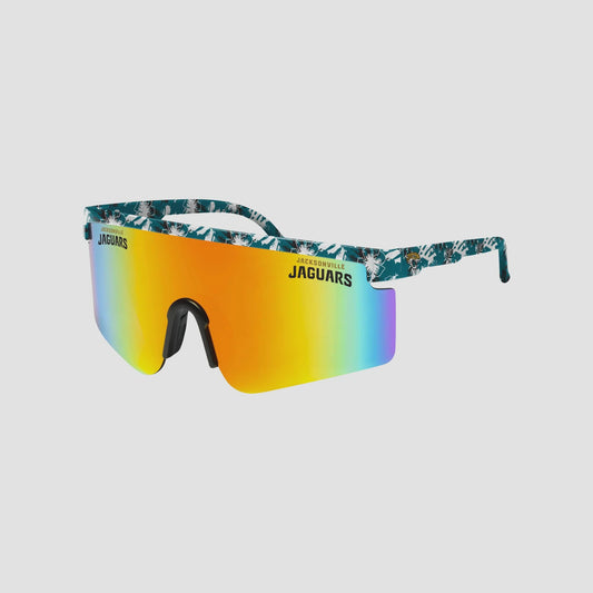 Jacksonville Jaguars Floral Large Frame Sunglasses