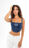 University of Florida Gators Ladies Hype and Vice Denim Corset