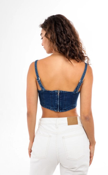 University of Florida Gators Ladies Hype and Vice Denim Corset