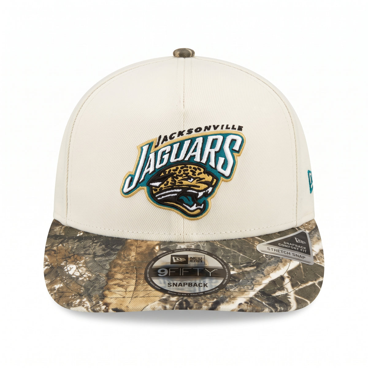 Jacksonville Jaguars New Era 9Fifity AF Real Trim Brim Thrwbk Hat