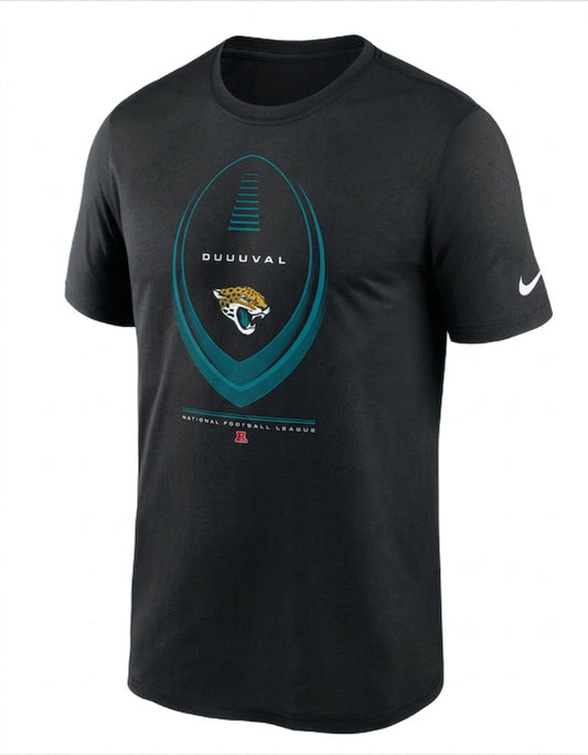 NFL Jacksonville Jaguars Nike Men's Legend Football Icon DUUUVAL DryFit Tee Black