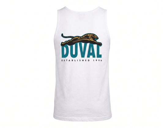 Jacksonville Generation Jaguar Duval Established 1995 White Tank