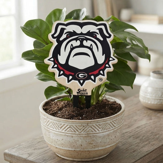 University of Georgia Bulldog Color Plant Stake