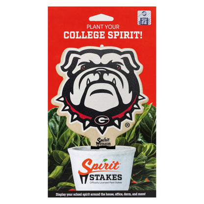 University of Georgia Bulldog Color Plant Stake