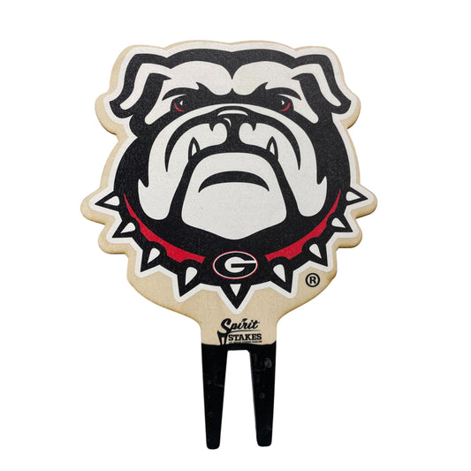 University of Georgia Bulldog Color Plant Stake