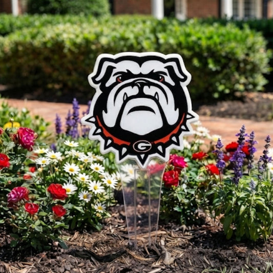 University of Georgia Bulldog Garden Sign