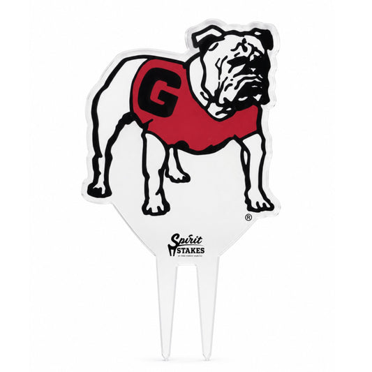 University of Georgia Standing Bulldog Garden Sign