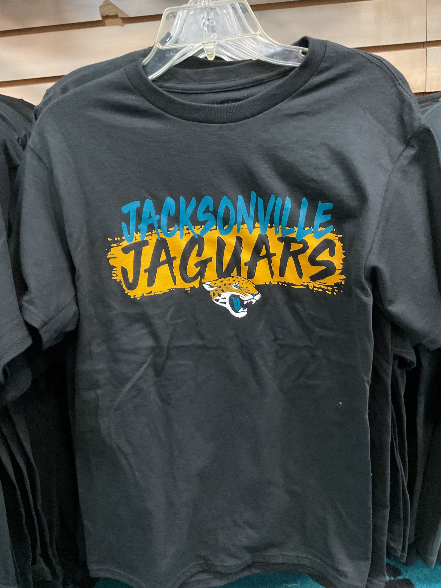 Jacksonville Jaguars Champion Brand Script black Tee