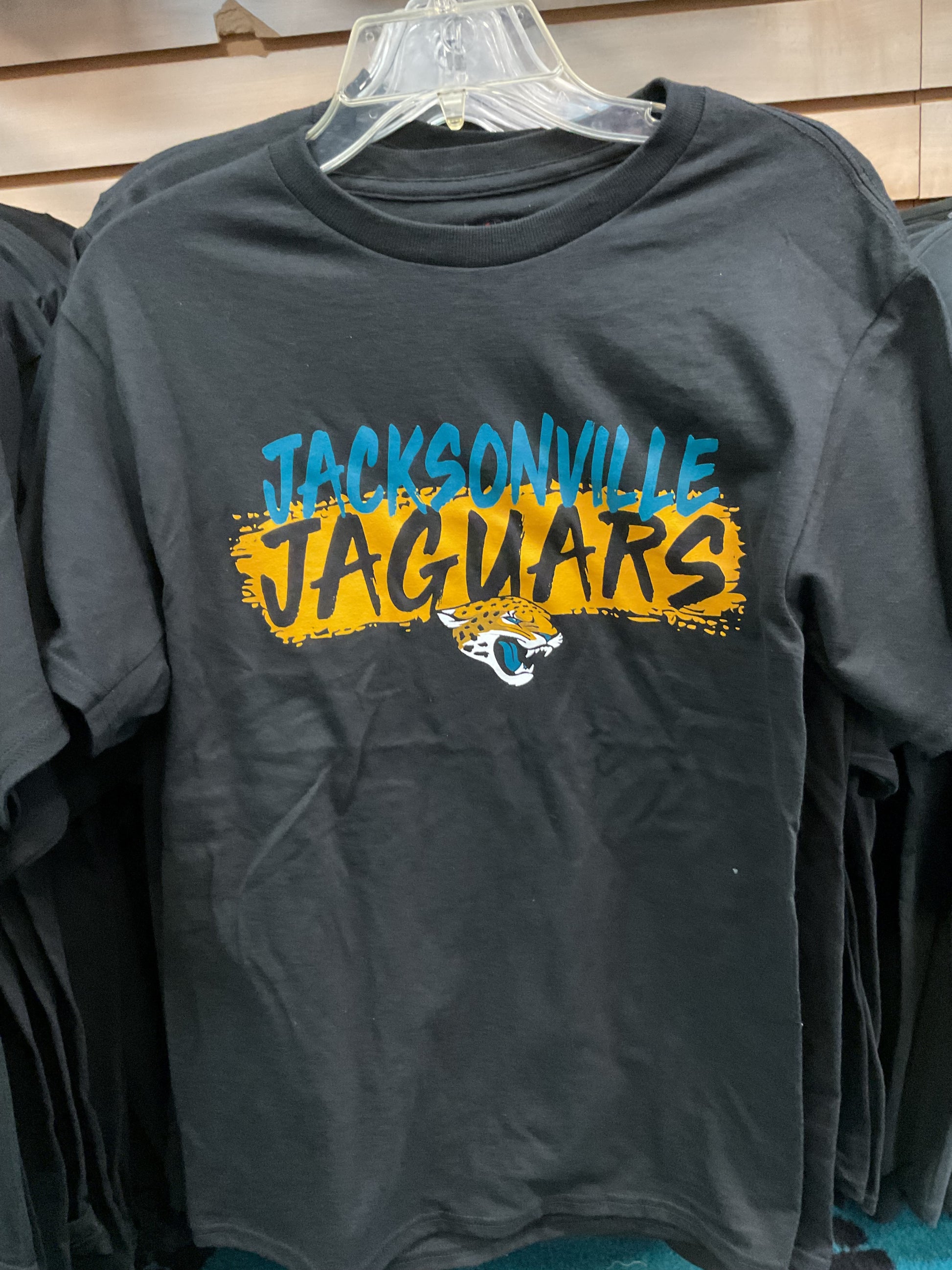 Jacksonville Jaguars Champion Brand Script black Tee