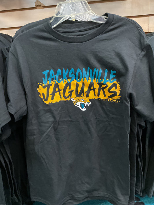 Jacksonville Jaguars Champion Brand Script black Tee