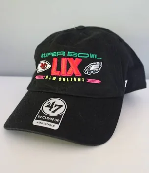 NFL Super Bowl LIX chiefs vs eagles dueling 47 brand hat
