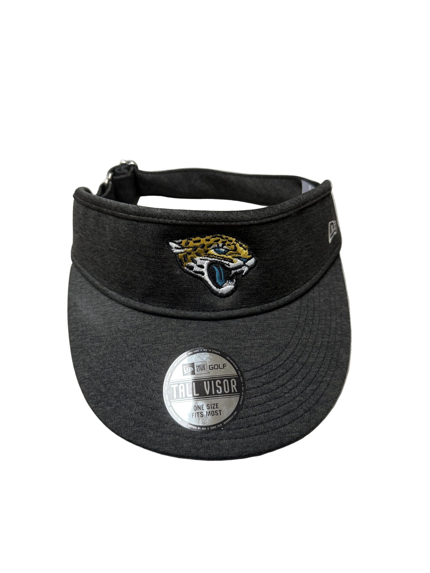 Jacksonville Jaguars New Era Slate Golfer Tall Visor - officially licensed fan gear