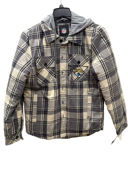 Jacksonville Jaguars Fullback Ivory Plaid Jacket NFL G-III Apparel Group