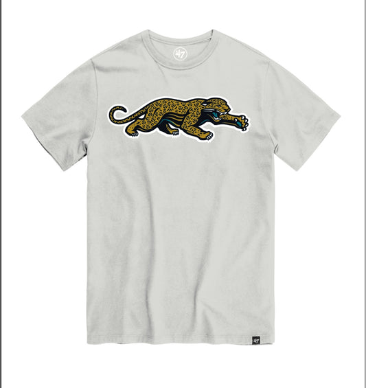 JACKSONVILLE JAGUARS HISTORY PROWLER RELAY GRAY FRANKLIN TEE MEN