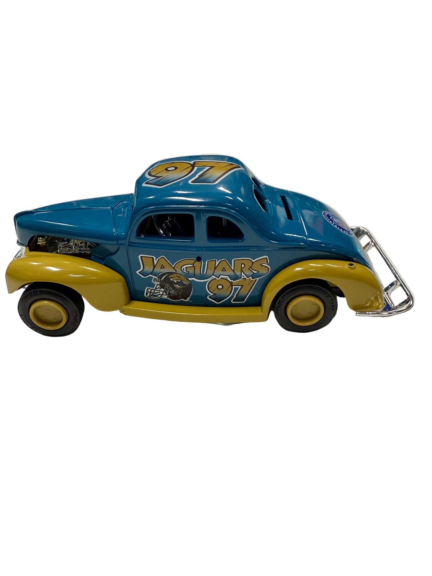 Jacksonville Jaguars Ertl Goal Line Classics 1940 Ford Coupe Die Cast Bank