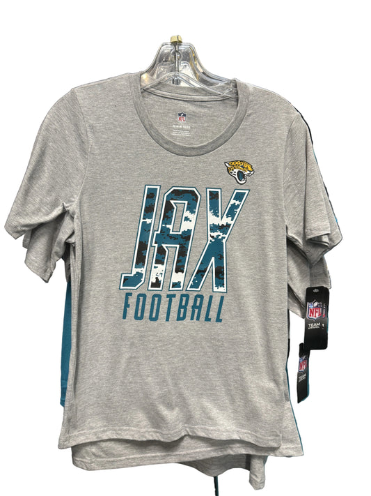 Jacksonville Jaguars YOUTH Team Spirit Local T-Shirt JAX FOOTBALL Gray