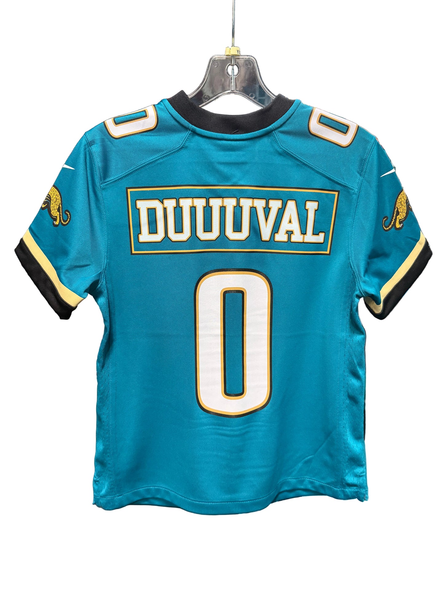 Jacksonville Jaguars Duuuval #0 Prowler Teal Youth Jersey