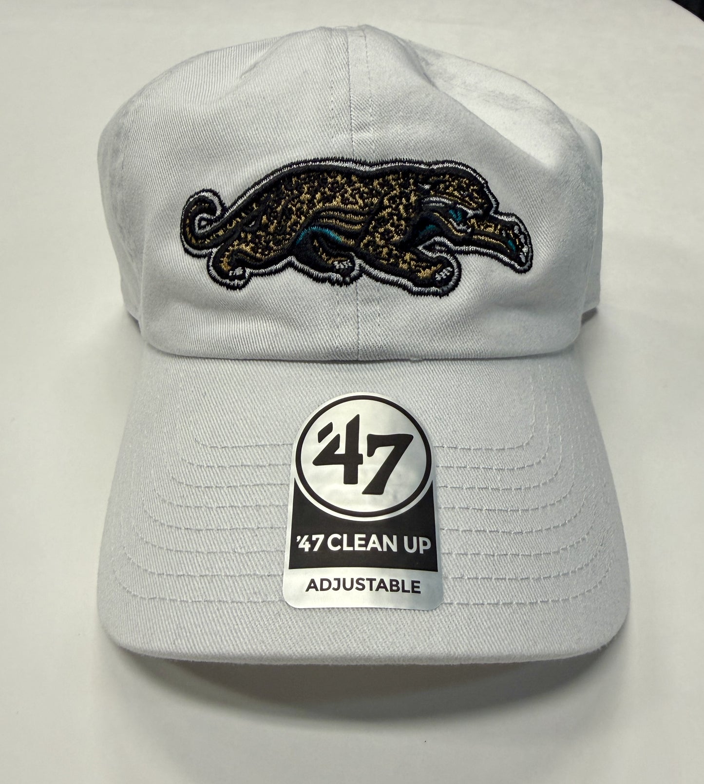Jacksonville Jaguars Prowler White Clean Up Hat 47 Brand