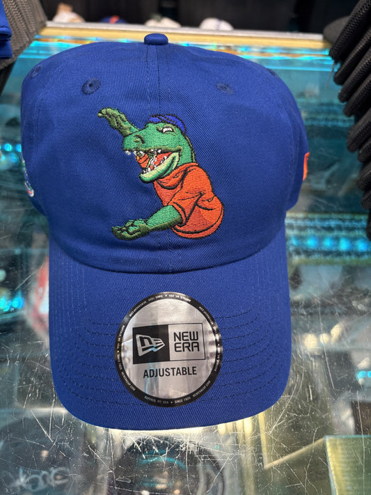 NCAA University of Florida New Era Chomp Blue Adjustable Hat