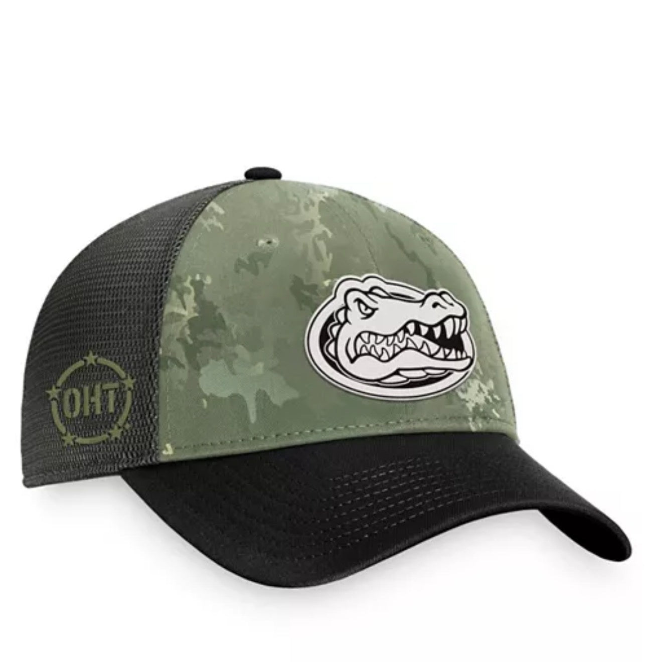 University of Florida Military Mid Crown Snapback