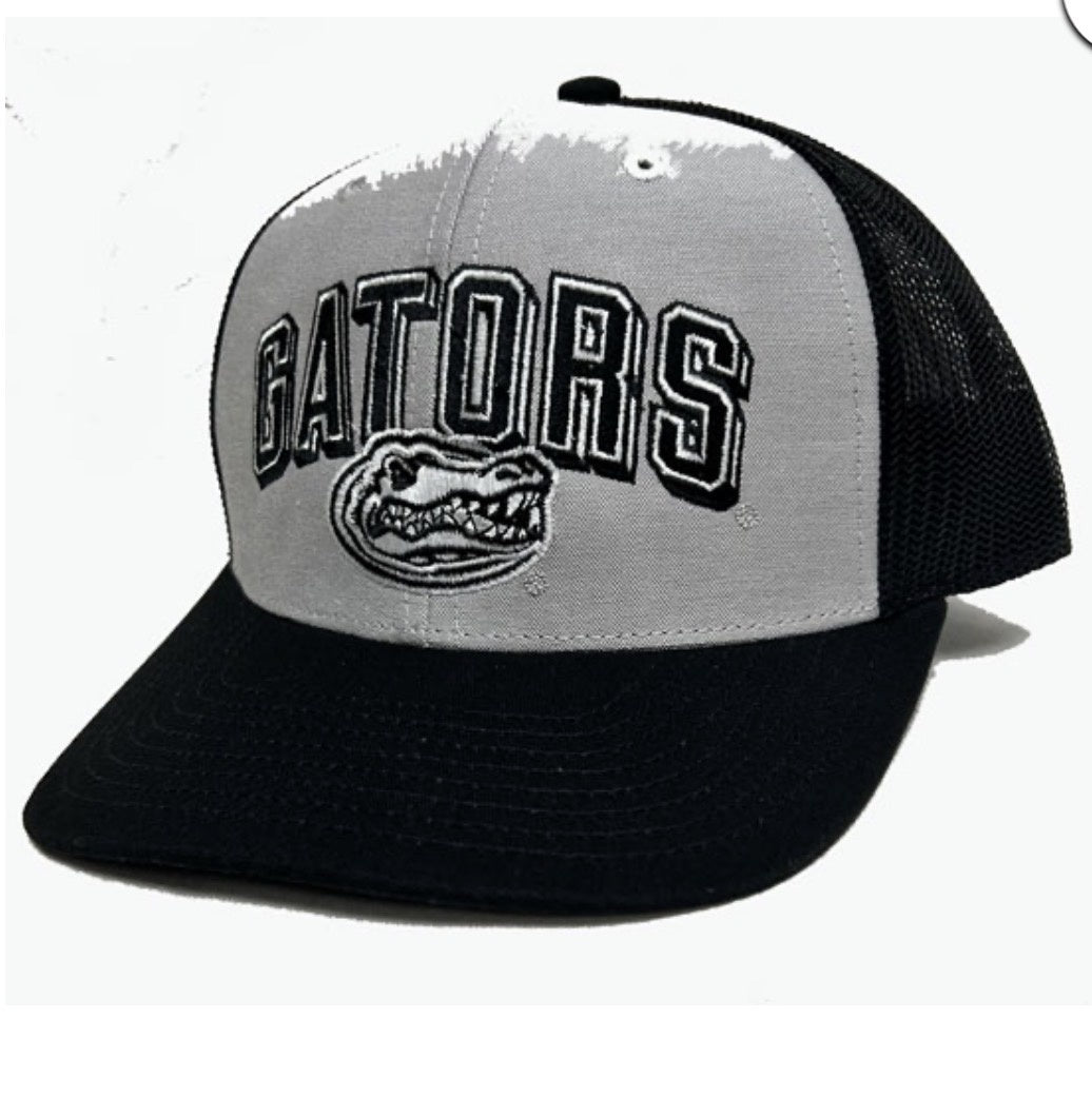 University of Florida Grey/ Black Mesh Snapback