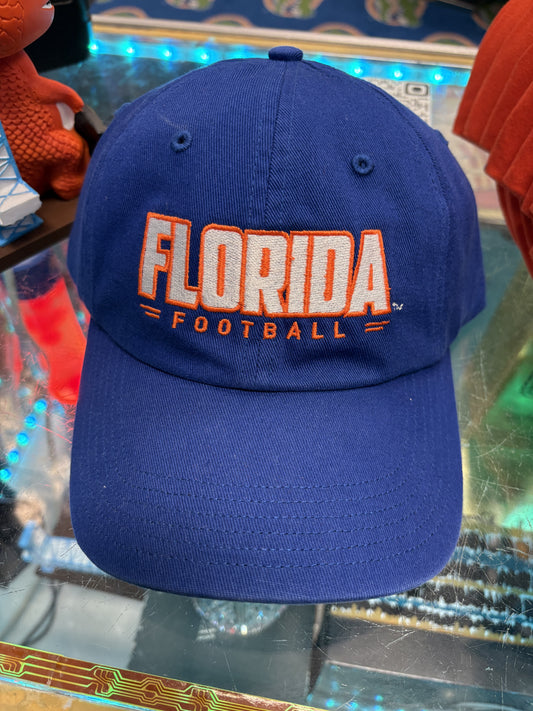 University of Florida Gators Football Blue Adjustable Hat