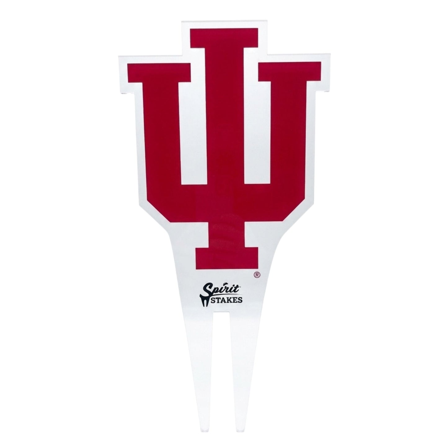 Indiana University Trident Garden Sign