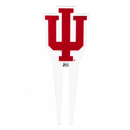 Indiana University Trident Medium Garden Stake
