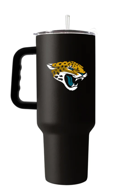 Jacksonville Jaguars LogoBrands 40oz Flipside Powder Coat Tumbler