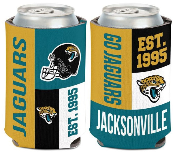 Jacksonville Jaguars Wincraft Color Block 12oz Can Cooler