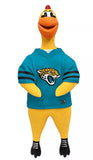 Jacksonville Jaguars Little Earth Rubber Chicken Pet Toy