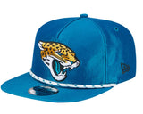 Jacksonville Jaguars New Era Teal Rope Golfer Snapback