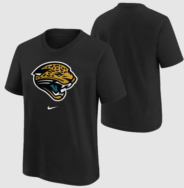 Jacksonville Jaguars Outerstuff YOUTH Old Jag Head Black Tee